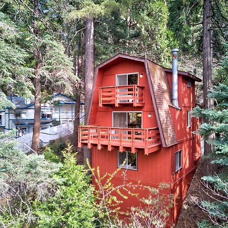 Pet & Kid Friendly Cozy Cabin, Bbq, Firepit, Outdoor Dining, Forest Views Lake Arrowhead Esterno foto